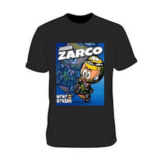 เสื้อยืดครอปเสื้อยืด พิมพ์ลาย Johann Zarco MotoGPS-5XL