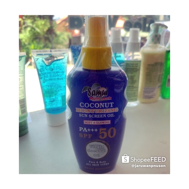 Samui Coconut sun Spray SPF50 125ml(Face&Body Water Resistant)