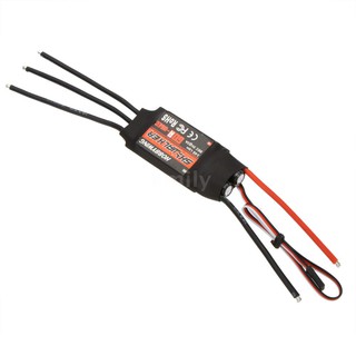 อุปกรณ์ควบคุมความเร็ว Hobbywing Skywalker 60A Brushless ESC สำหรับ RC Trex 500