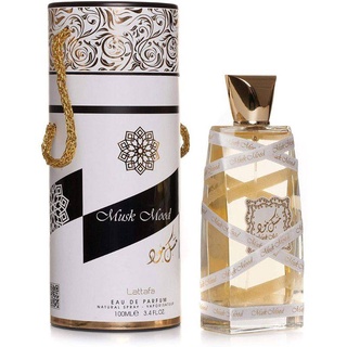 น้ำหอมอาหรับ Oud Mood White by Lattafa Original with 3D Sticker 100ml