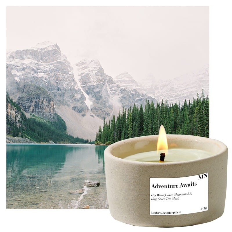 MN FORMULA CERAMIC CANDLE กลิ่น Adventure Awaits เทียนหอม เก็บยอดเขามาเป็นกลิ่น ขนาด M