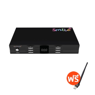 [ฟรี! เสา USB WI-FI] GMM Z HD Smile Plus กล่องรับสัญญาณดาวเทียม