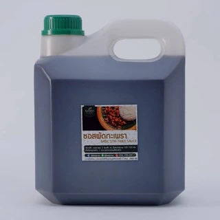 (พร้อมส่ง) ซอสผัดกะเพราสำเร็จรูป ตราใบเพรา ขนาด 4000 ml.