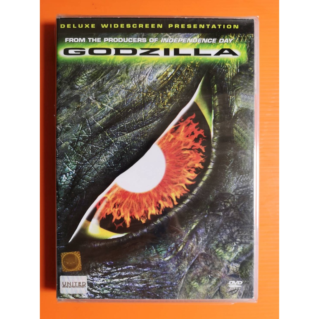 DVD : Godzilla (1998) อสูรพันธุ์นิวเคลียร์ล้างโลก " Matthew Broderick, Jean Reno "