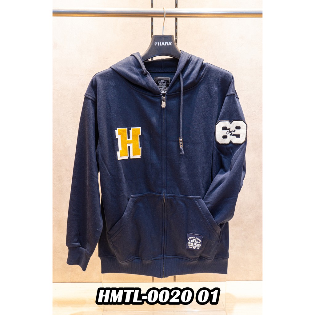 HARA เสื้อฮู๊ด HMTL-0020 (01) สีกรมท่า