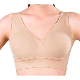 บรายกกระชับ Lalita บราสวมใส่สบาย Nano bra สีเนื้อ