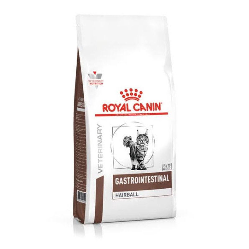 Royal Canin Gastrointestinal Hairball 2 และ 4 kg อาหารแมวโต บำรุงผิวและป้องกันกา