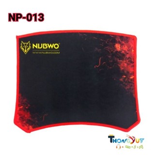 แผ่นรองเมาส์ Mouse Pad Nubwo Np-013  กว้าง 20cm xยาว 25cm