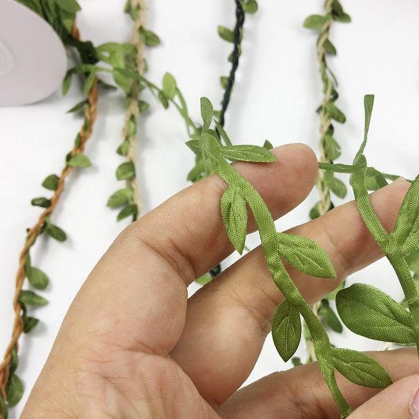 เชือกใบไม้ ยาว 5 เมตร เชือกสำหรับงานตกแต่ง DIY เชือกตกแต่งใบไม้ - รูปที่ 6