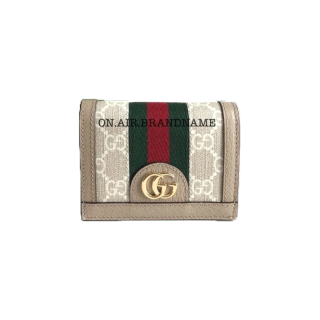 New gucci ophidia card case wallet สีนี้สวยมาก