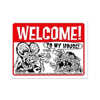 Rat Fink Message Board Welcome [RAF229]