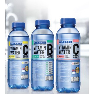 (แพ็ค 6) VITADAY Vitamin Complex Water วิตอะเดย์ วิตามินวอเตอร์ 470 มล. มี 3 สูตร