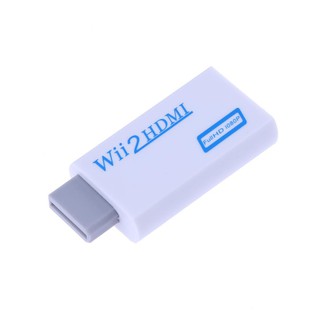 [ oticle ] Wii to HDMI อะแดปเตอร์แปลงรองรับ 720 P 1080 P 3.5 มม. Audio สำหรับ HDTV Wii2