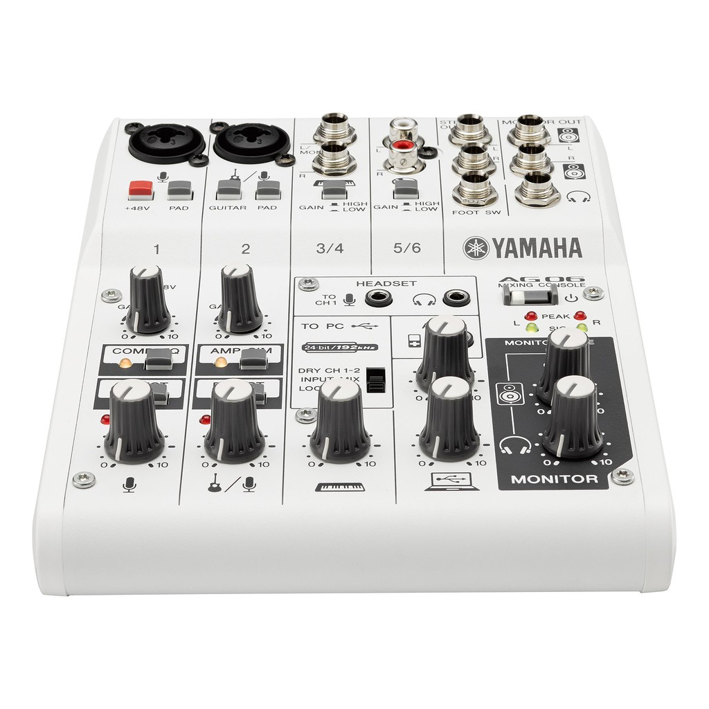 [ส่งด่วนทันที] Yamaha AG06 / AG06 MK2 รุ่นใหม่ มิกเซอร์ ออดิโอ อินเตอร์เฟส Live Stream, Home Studio, Interface ราคา ถูกที่สุด ดีลบีเคเค แกลเลอรีภาพที่ 3