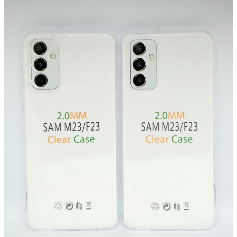 Jelly Silicone Case 2.0mm Samsung M23 / F23 เคสใสใส