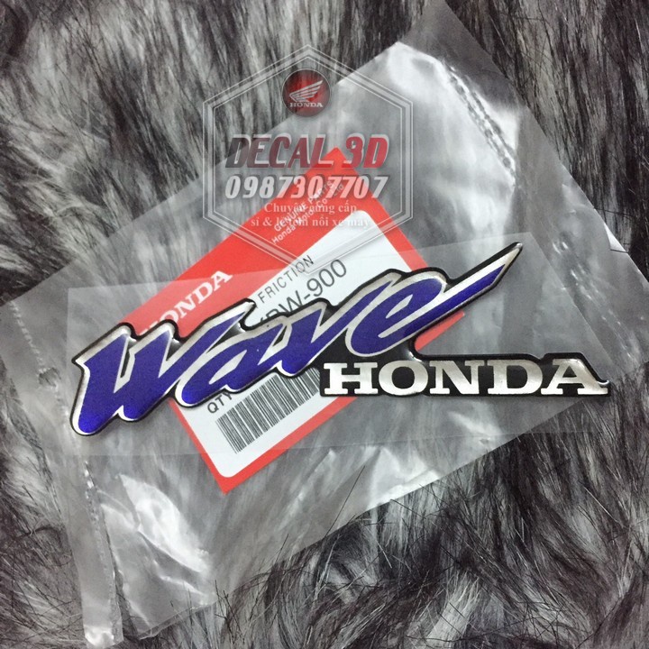 สติ๊กเกอร์หน้ากากแท้ WAVE THAI 110