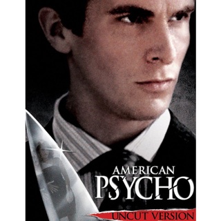 DVD อเมริกัน ไซโค American Psycho : 2000 #หนังฝรั่ง (ดูพากย์ไทยได้-ซับไทยได้)