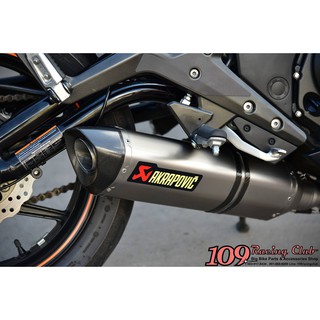 ท่อ Akrapovic Full System ตรงรุ่น ER6n