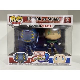 Funko Pop Ultron VS Sigma Marvel Gamervese Capcom 2 Pack