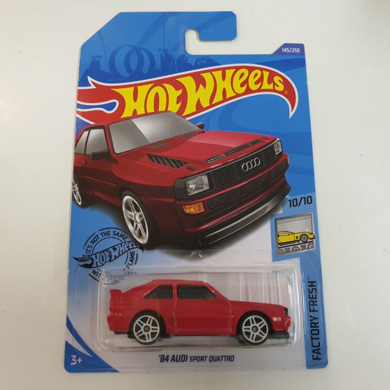 รถเหล็ก Hot wheels Audi sport สีแดง