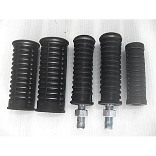 HONDA C50 C65 C70 C90 CM90 CM91 FOOT PEG FOOT REST SET // REPRODUCT  // ยางพักเท้า เหล็กพักเท้า พร้อม ยางคันสตาร์ท