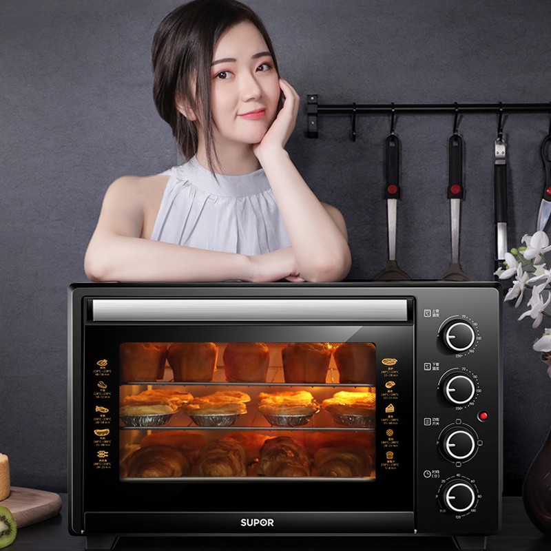 🔥Explosive Supor Oven Household Baking Small Electric Multifunctional Automatic Cake 35L Large Capacity Steaming