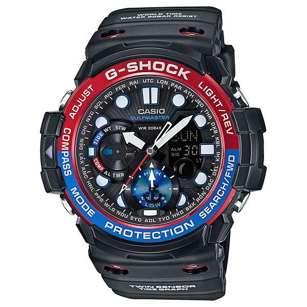 นาฬิกา Casio G-Shock GULFMASTER Twin Sensor รุ่น GN-1000-1A ของแท้ รับประกัน1ปี