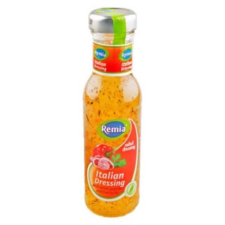 น้ำสลัดอิตาเลี่ยน Remia Italian Dressing น้ำสลัดนำเข้าจากเนเธอแลนด์ ขนาด 250ml dipping topping น้ำสลัดเพื่อสุขภาพ