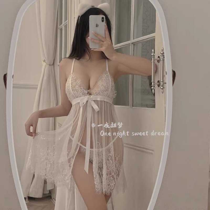 ถูกที่สุด ชุดนอนไม่ได้นอน แนวเซ็กซี่ ราคาถูก ได้ของไว ส่งจากไทย sexy lingirie Premium 1356