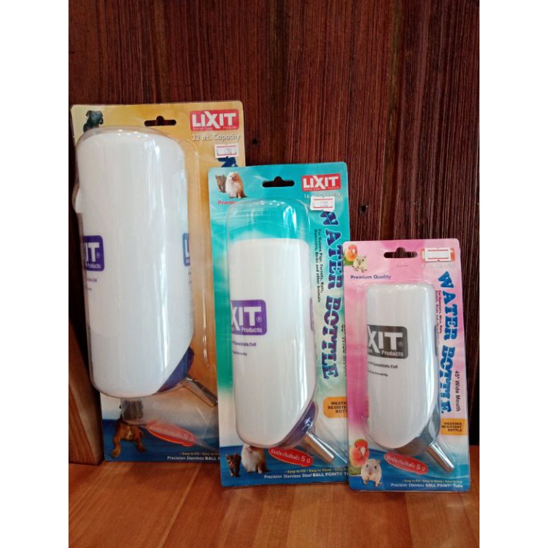 Lixit​ขวดน้ำสูญญากาศ​สำหรับสัตว์เลี้ยง​ มี3ขนาด