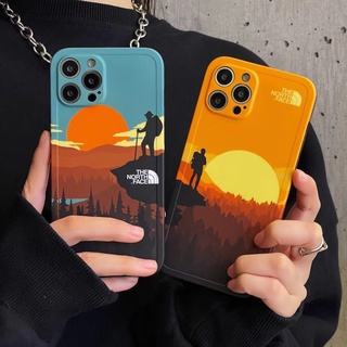 The North Face พร้อมส่ง เคสโทรศัพท์มือถือนิ่ม ขอบตรง กันตก กันกระแทก ลาย Wear North Face สําหรับ iphone 13.13pro.13proMax.iPhone12.12pro.12proMax.11.11pro.11promax.iphone 8 7 Plus X XS Max xr