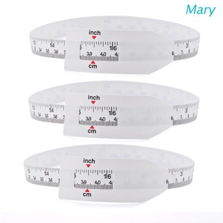 Mary 3 ชิ้น 60 ซม. / 24 นิ้ว เทปวัดหัว เด็ก เส้นรอบวง วัด ไม้บรรทัด สําหรับเด็ก อุปกรณ์เด็กทารก