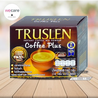 Truslen Coffee Plus 160กรัม (10ซอง) ทรูสเลน คอฟฟี้ กาแฟ สร้างมวลกล้ามเนื้อ