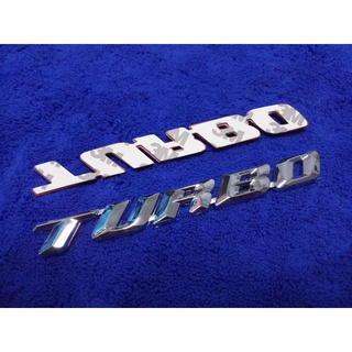 โลโก้ TURBO สีชุป 2×16 cm ราคาต่อ 1ชิ้น