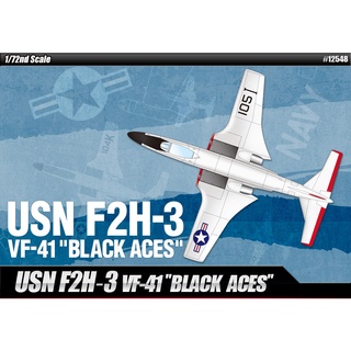 Academy 12548 USN F2H-3 VF-41 "BLACK ACES" 1/72