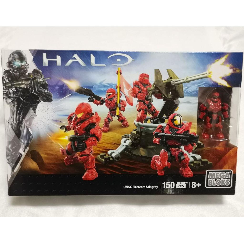 Mega Bloks Construx บล็อกตัวต่อ DLB95 UNSC Fireteam Stingray ของเล่นสําหรับเด็ก/ผู้ใหญ่