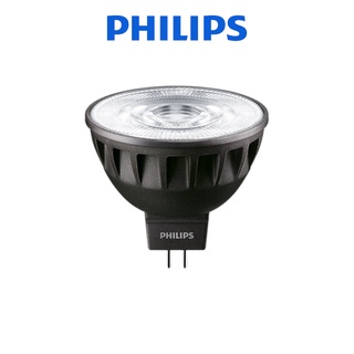 PHILIPS หลอดไฟ LED MR16 / 6.5-50วัตต์ / 3000K (Warm White) หรี่แสงไฟได้