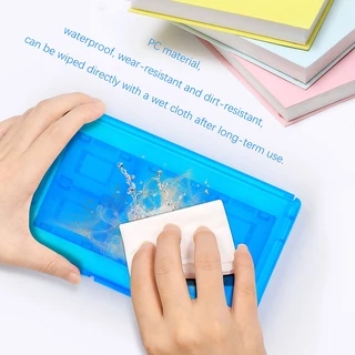 สวิตช์การ์ดเกมกล่อง 24+2 ช่องพลาสติกแข็งโปร่งใสสําหรับ Nintendo SWITCH/ SWITCH Lite OLED Card Case SWCKHF