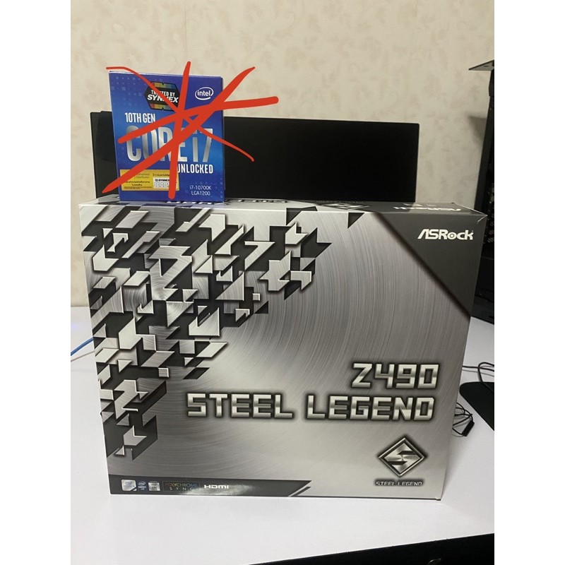 z490 steel legend มือสอง