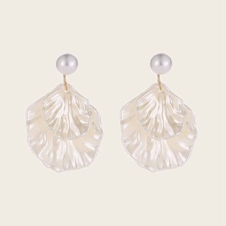 shell earring ต่างหูเปลือกหอยมุข