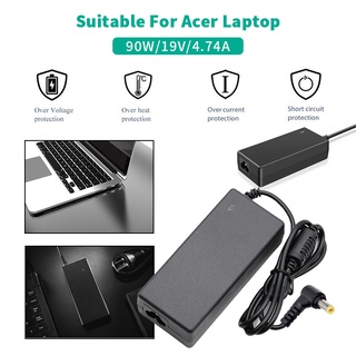 อะแดปเตอร์Acer Adapter สำหรับ19V / 4.74A หัวแจ็ค 5.5 x 1.7mm สายชาร์จโน้ตบุ๊ค Acer สาย Acer Adapter