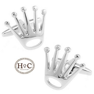 Kemeja Houseofcuff CUFFLINKS CUFFLINKS คูฟลินก์ สําหรับเสื้อเชิ้ต กระดุม CUFFLINKS โลโก้ สีน้ําตาล