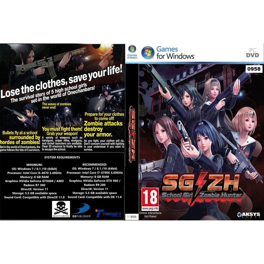 (PC) SG ZH - School Girl Zombie Hunter