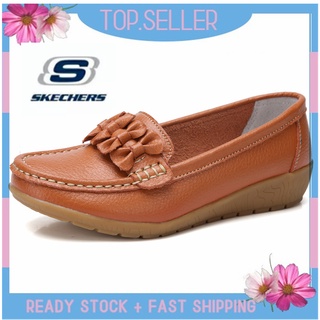 [พร้อมส่ง] *Skechers__go Walk Arch Fit รองเท้าแตะโลฟเฟอร์ ส้นแบน แบบสวม สําหรับผู้หญิง ผู้ชาย