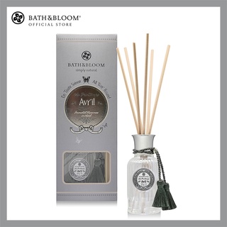 [BBLVDF-E04] BATH &amp; BLOOM Diffuser Oil Set บาธ แอนด์ บลูม ชุดก้านไม้หอมปรับอากาศ กลิ่นจากดอกมะลิและกะดังงา 100 มล.