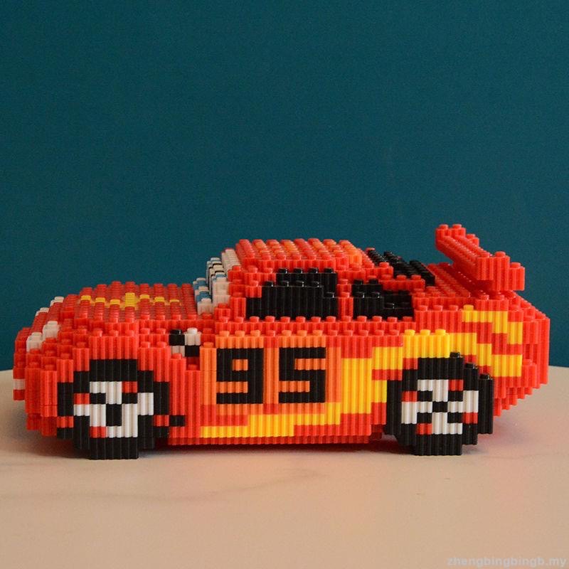 เลโก้ตัวต่อ เลโก้บล็อกตัวต่อ แม็คควีน Car Mcqueen จำนวน 2900ชิ้น สินค้าพร้อมจัดส่ง