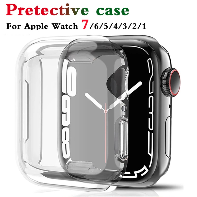 เคสกันรอยหน้าจอนาฬิกา และตัวเรือน สำหรับ Apple watch Series 6 SE 5 4 3 2 1 40 มม. 44 มม. 42 มม. 38 มม.
