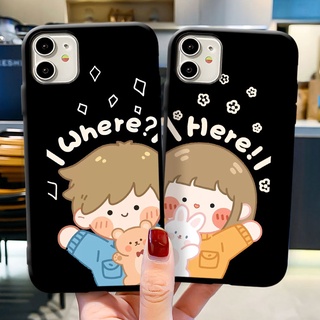 เคสโทรศัพท์มือถือคู่รัก แบบนิ่ม ลาย Say hello สําหรับ Vivo Y11 Y12 Y12A Y12S Y12i Y15 Y15A Y15S Y17 Y19 Y20 Y20A Y20S Y21 Y21S Y30 Y30i Y31 Y33S 2021