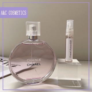 แท้💯%【🚛จัดส่งที่รวดเร็ว】Chanel Chance Eau Tendre EDT 2ml/5ml/10ml