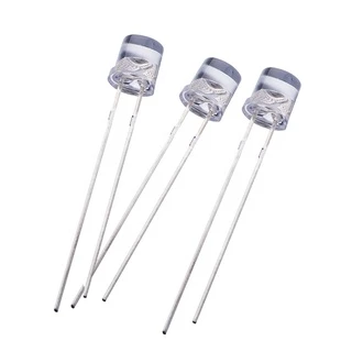 (10ชิ้น) LED หัวตัด Flat Top 3mm 5mm ขาว ฟ้า เขียว เหลือง แดง WarmWhite White Blue Green Yellow Red Orange ไดโอดเปล่งแสง